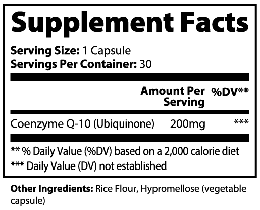 Co-enzyme Q10 Capsules